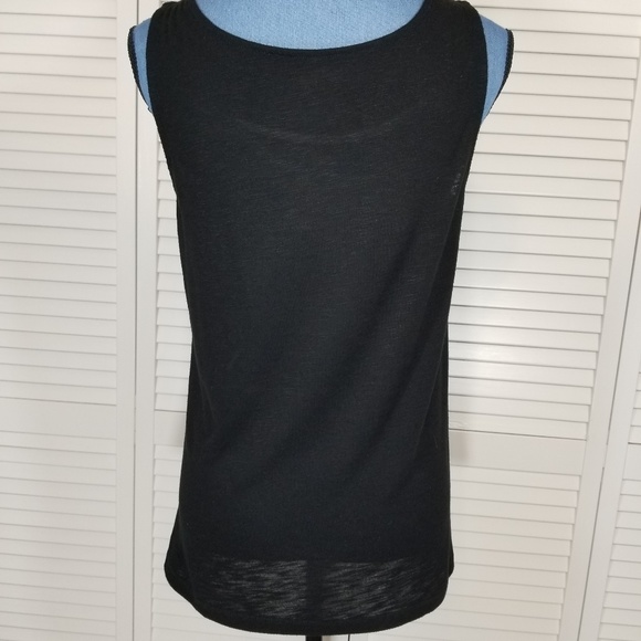 Ann Taylor LOFT Black Tank Top - Picture 2 of 4